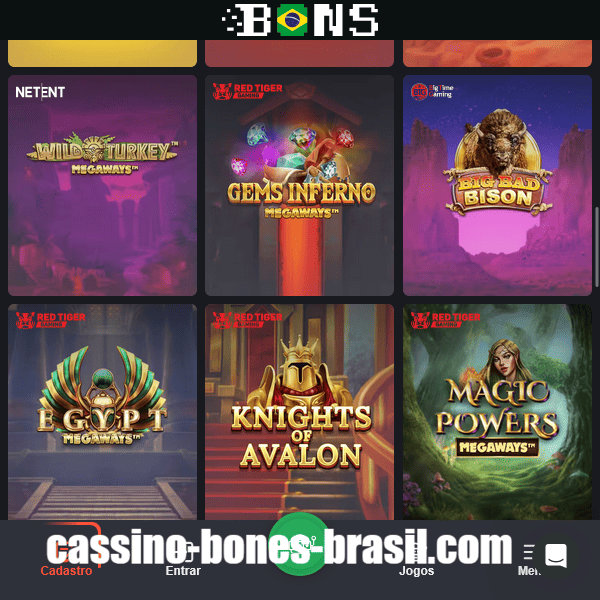 Jogos Megaways Bons
